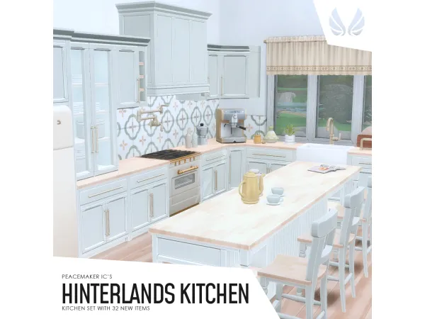 Maxis Match Hinterlands Kitchen 32 New Items for Your Cooking Spaces by peacemakeric - The Sims 4 Custom Content