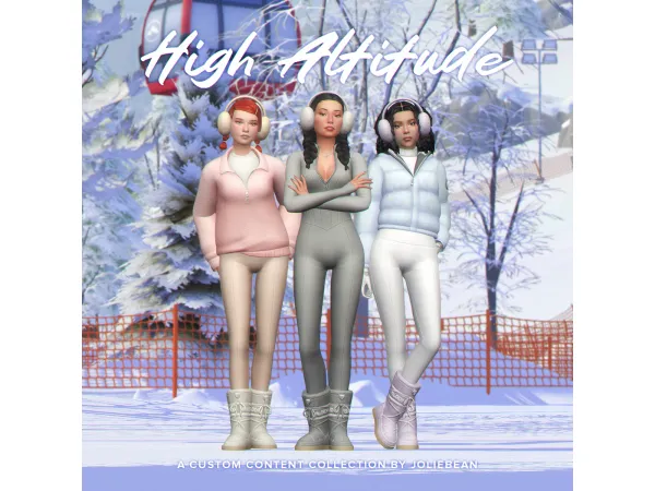 Maxis Match High Altitude Set by Joliebean by joliebean - The Sims 4 Custom Content