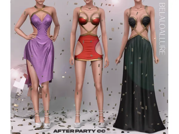 Alpha Belaloallure_After party by belaoallure - The Sims 4 Custom Content