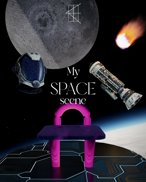 Alpha [Rosie]my space scene by simsfinds - The Sims 4 Custom Content