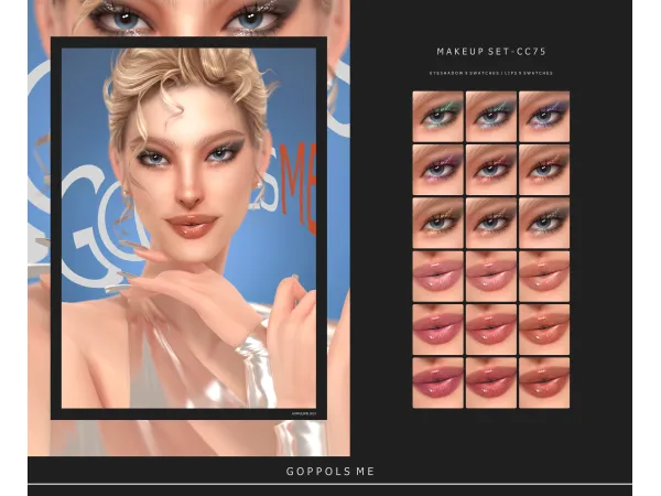 GPME-GOLD MAKEUP SET CC75 by goppolsme