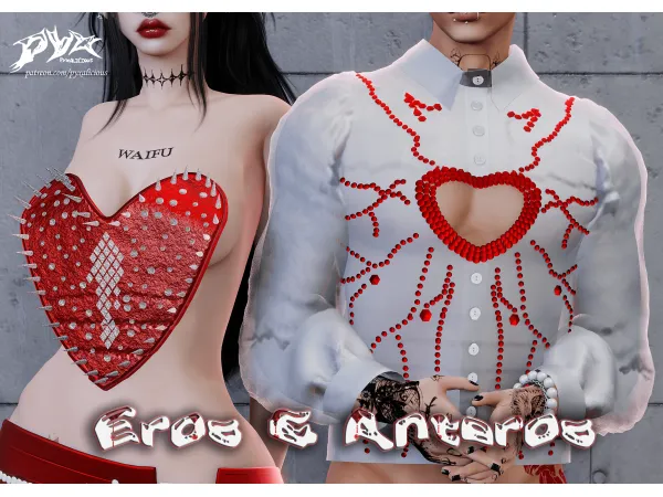 Alpha pyx VALENTINE's SPECIAL - The Sims 4 Custom Content