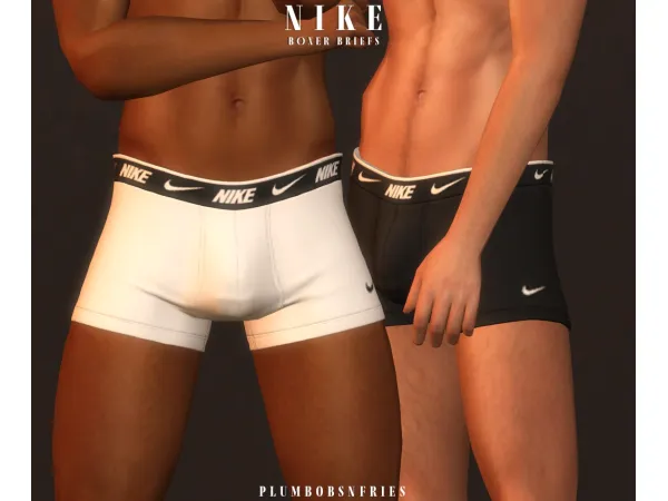 Alpha NIKE boxer briefs by plumbobsnfries - The Sims 4 Custom Content