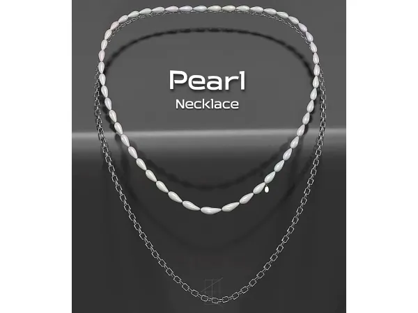 [Rosie]Pearl Necklace by rosie_ts4