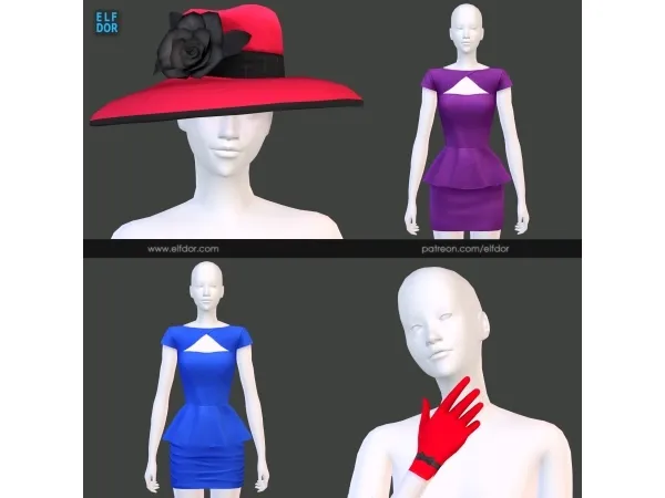 Maxis Match 2024 February 2 Love Set - The Sims 4 Custom Content