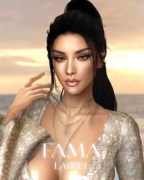 Alpha FAMA LIPSTICK by simsfinds - The Sims 4 Custom Content