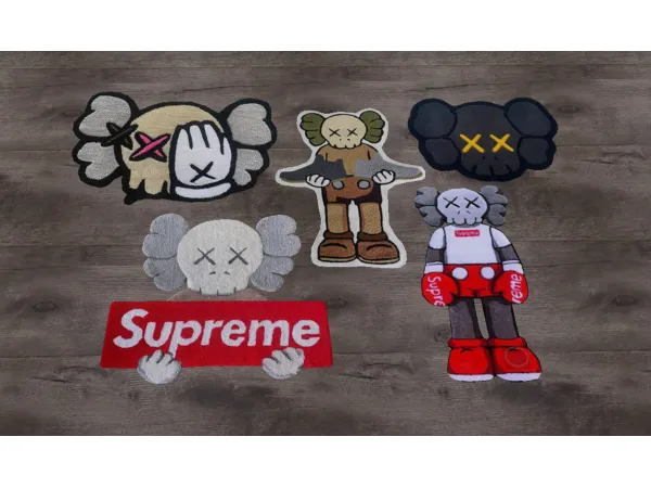 Mix Rugs Kaws - The Sims 4 Custom Content