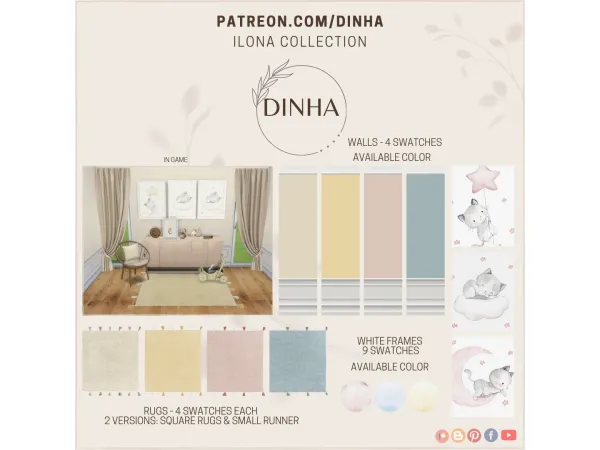 Mix Ilona Collection - The Sims 4 Custom Content