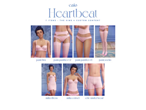Maxis Match SxC The Hearbeat Collection (5 items) by serenitycc PART 2 - The Sims 4 Custom Content