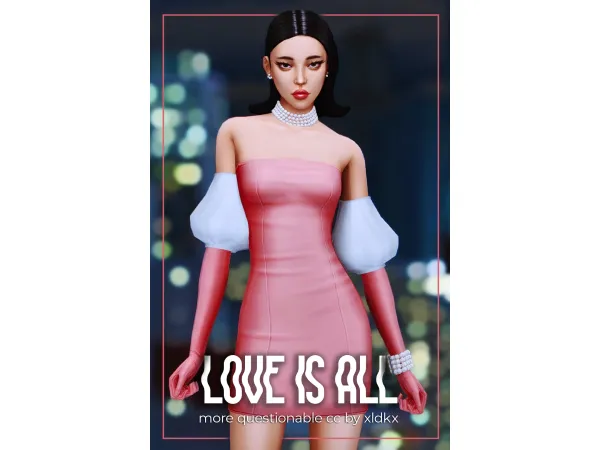 Maxis Match LOVE IS ALL - The Sims 4 Custom Content