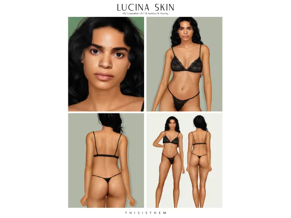 Alpha Lucina Skin Sim by thisisthem - The Sims 4 Custom Content