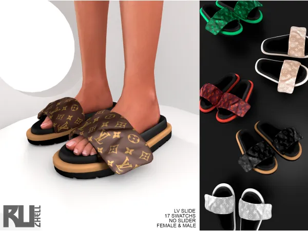 Alpha lv slide by ruchellsims - The Sims 4 Custom Content