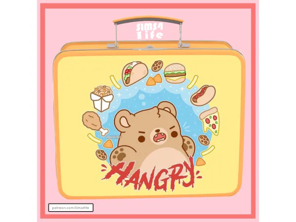 Mix Functional lunchbox by Sims41ife - The Sims 4 Custom Content