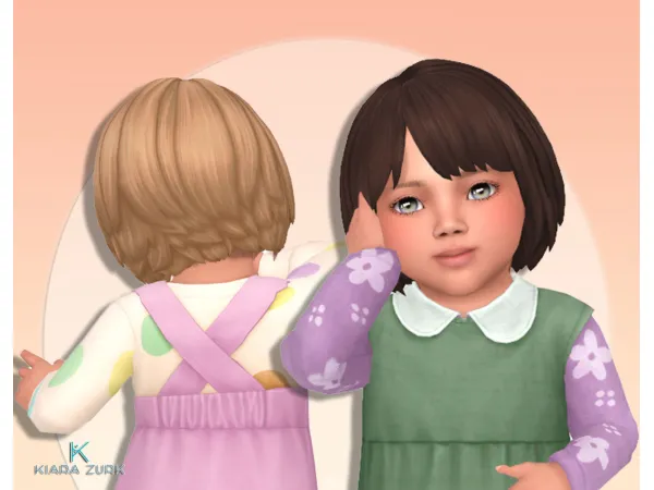 Maxis Match Paloma Hairstyle for Infants - The Sims 4 Custom Content