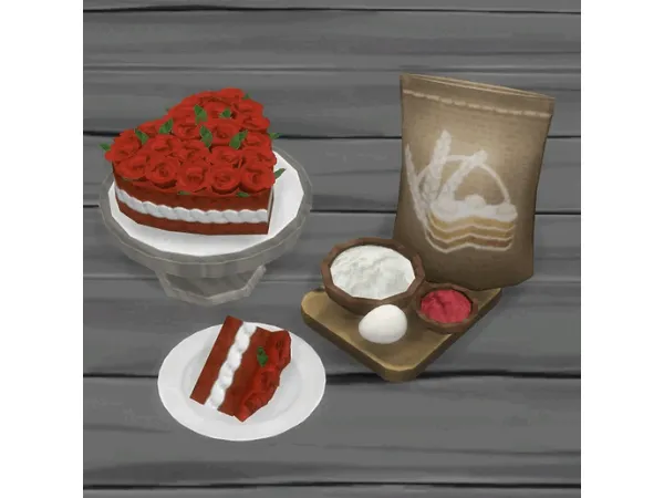 Maxis Match Brazen Menu 43310450277903 Valentine's by BrazenLotus - The Sims 4 Custom Content