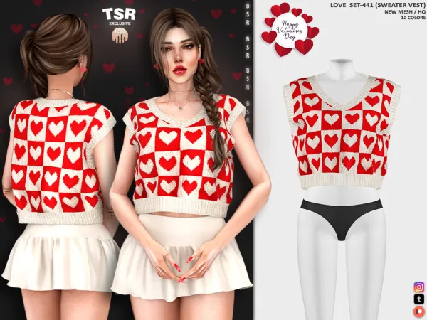Alpha LOVE SET 441 BD1180 BD1181 - The Sims 4 Custom Content