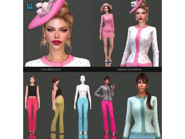 Maxis Match 2024 February 3 Spring Set - The Sims 4 Custom Content