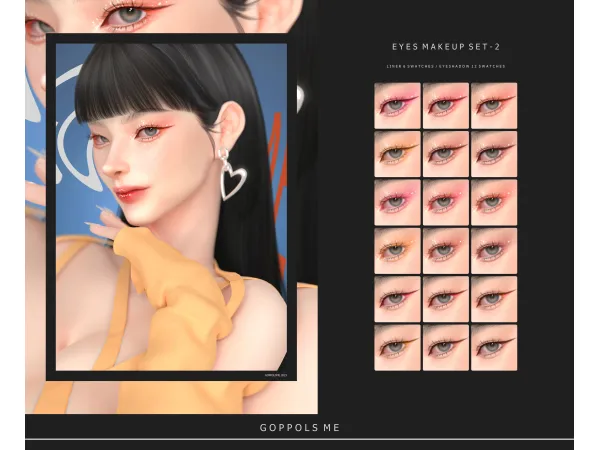 GPME-GOLD EYES MAKEUP SET 2 by goppolsme