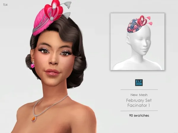 Maxis Match February Facinator 1 - The Sims 4 Custom Content