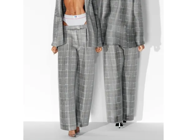 Alpha Straight Leg Pants - The Sims 4 Custom Content