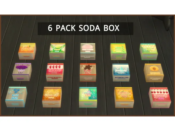 Maxis Match Functional Mill Add on 15 Void Soda by icemunmun - The Sims 4 Custom Content