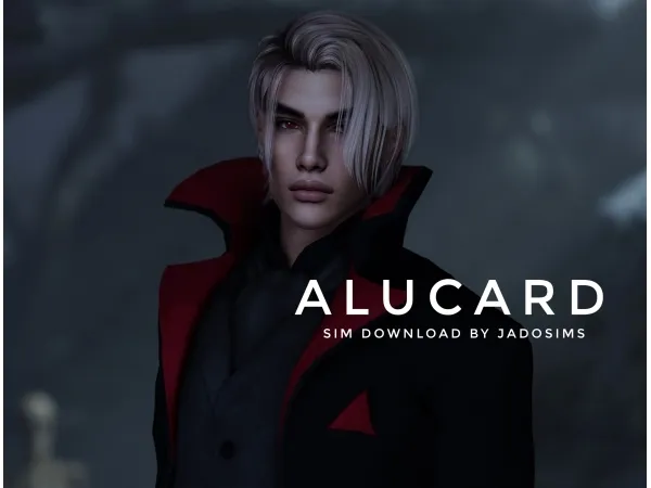 Alpha Alucard (Sim Download) - The Sims 4 Custom Content