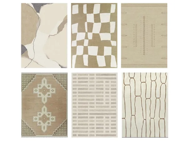 Mix Nude Neutral Rug Collection by SimileBuilds - The Sims 4 Custom Content