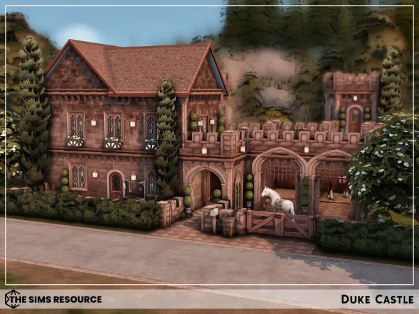 Mix Duke Castle - The Sims 4 Custom Content