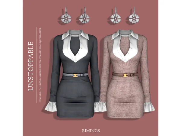 Alpha [RIMINGS] UNSTOPPABLE by RIMINGs - The Sims 4 Custom Content