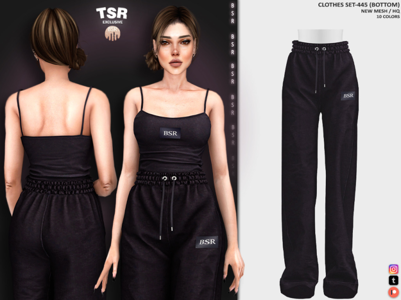🖤 CLOTHES SET-445 BD1188 & BD1189 🖤 - Sims 4 CC - SimsFinds