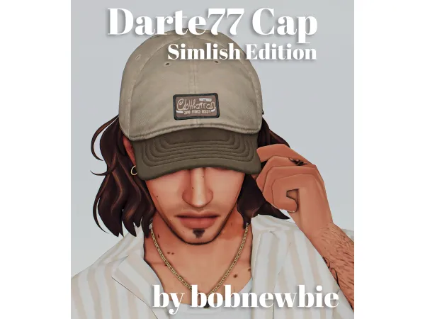 Maxis Match Darte77 Cap Recolor by [bobnewbie] - The Sims 4 Custom Content