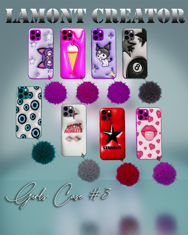 Mix girls case 3 by lamontcreatorr - The Sims 4 Custom Content