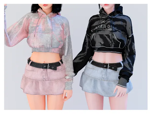 Alpha Babygirl Mini set - The Sims 4 Custom Content