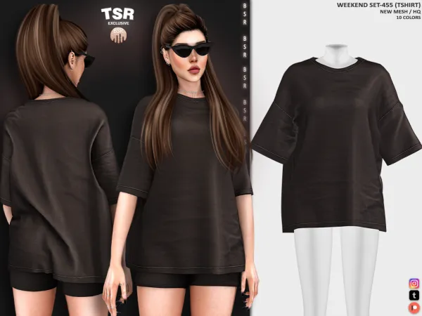 Alpha WEEKEND SET 455 BD1210 BD1211 - The Sims 4 Custom Content