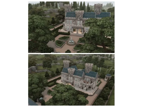 Mix Greystone Estate by Sooky88 - The Sims 4 Custom Content