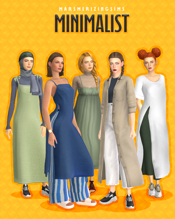Maxis Match Minimalist (Public March 2nd) by simsfinds - The Sims 4 Custom Content