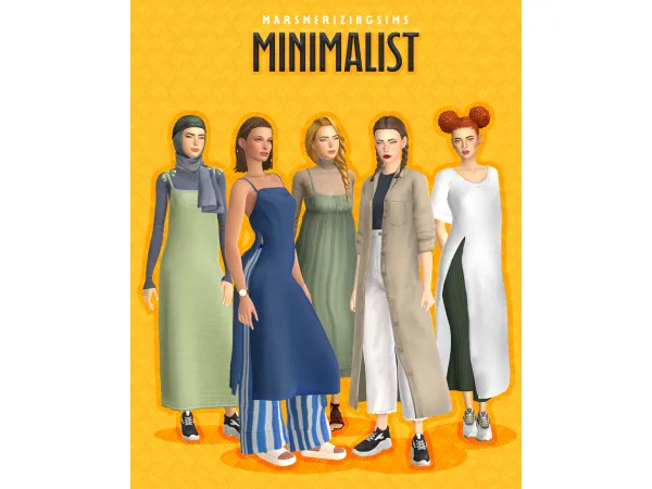 Maxis Match Minimalist (Public March 2nd) by marsmerizingsims - The Sims 4 Custom Content