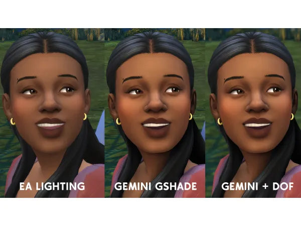 Mix New Gemini Gshade Preset by simsfinds - The Sims 4 Custom Content