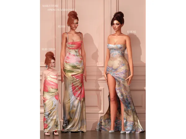 Alpha ELIE SPRING SUMMER by Mably - The Sims 4 Custom Content