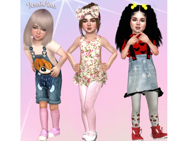 Mix Collection_3 sets (sockstightsleggings) Jennisims by Jennifer - The Sims 4 Custom Content