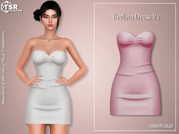 Alpha Evelina Set v2 - The Sims 4 Custom Content