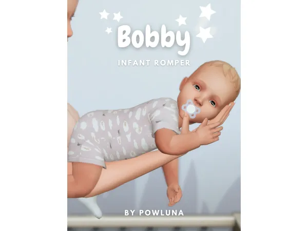 Maxis Match BOBBY by powluna - The Sims 4 Custom Content