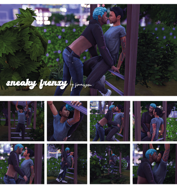 Mix Sneaky Frenzy by simsfinds - The Sims 4 Custom Content