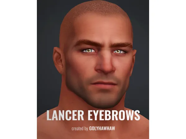 Mix Lancer Eyebrows by golyhawhaw - The Sims 4 Custom Content