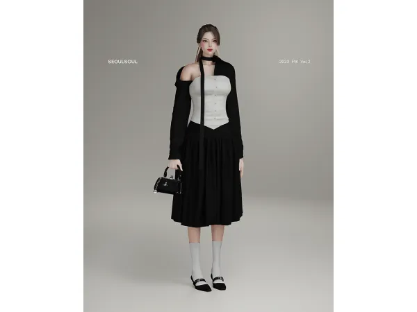 Alpha SIMS4 2023 Vol 2 Outfit - The Sims 4 Custom Content