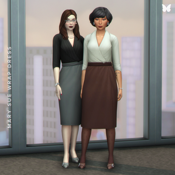 Maxis Match Office Set by simsfinds - The Sims 4 Custom Content