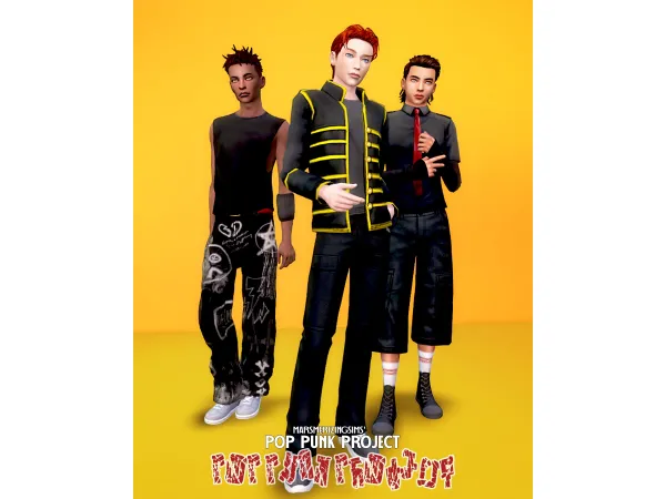 Maxis Match The Pop Punk Project (Public 1 Mar) by marsmerizingsims - The Sims 4 Custom Content