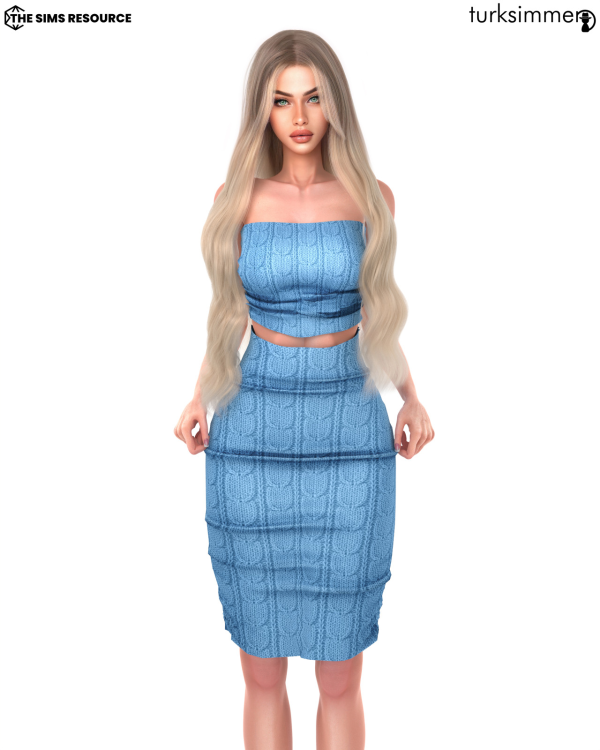 Alpha CLOTHES SET354 by daphsmods - The Sims 4 Custom Content