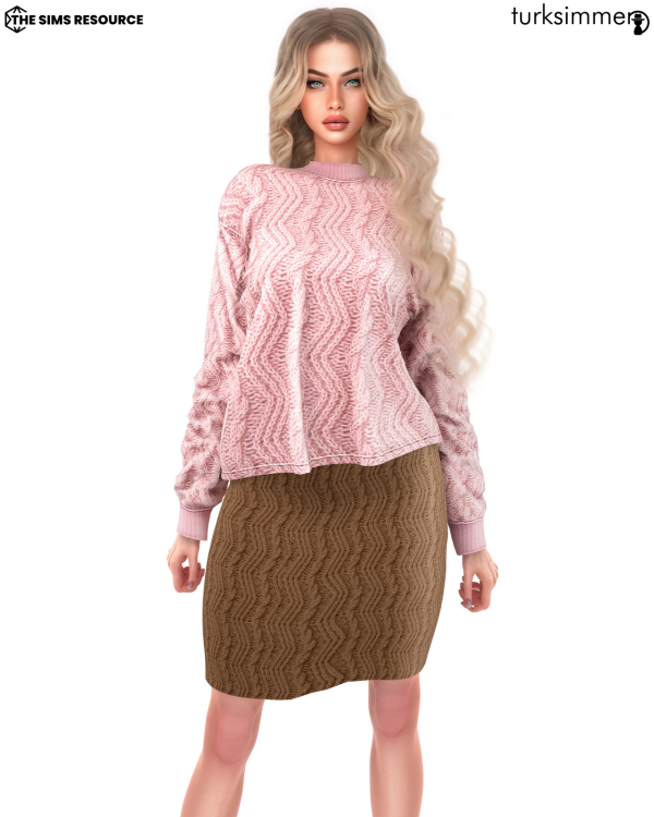 Alpha CLOTHES SET357 by daphsmods - The Sims 4 Custom Content