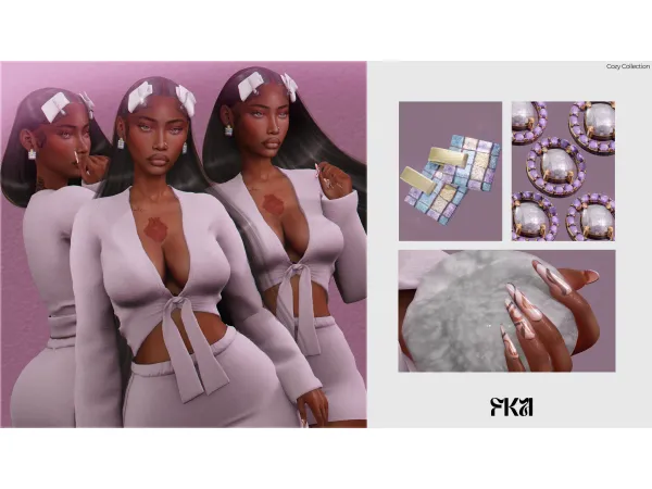 Alpha Cozy Collection by FKAONLINE - The Sims 4 Custom Content